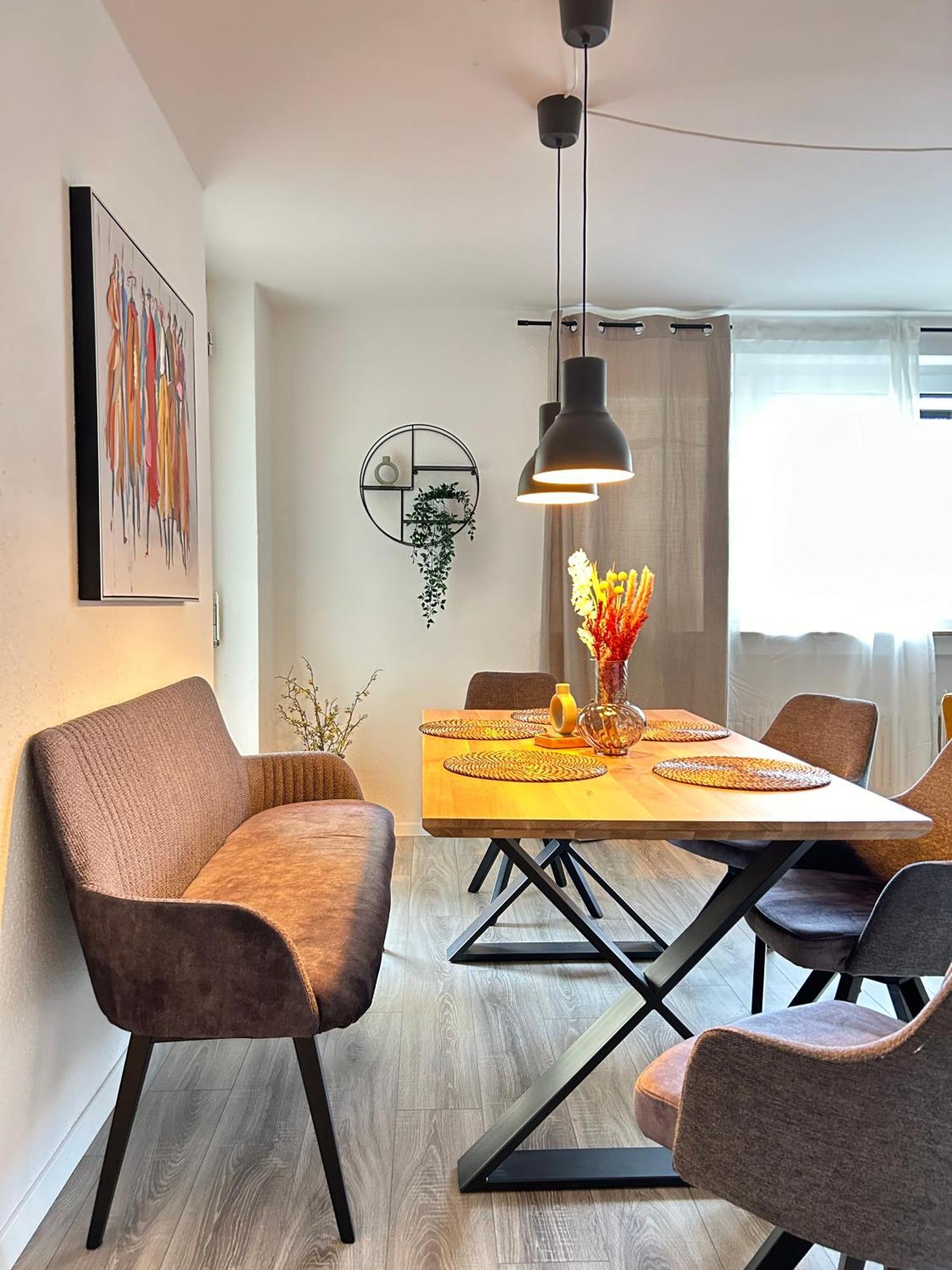 Modernes Designer-Apartment Fuer 7 Gaeste - 80Qm In Zentraler Lage, Self-Check-In Карлсруе Екстер'єр фото
